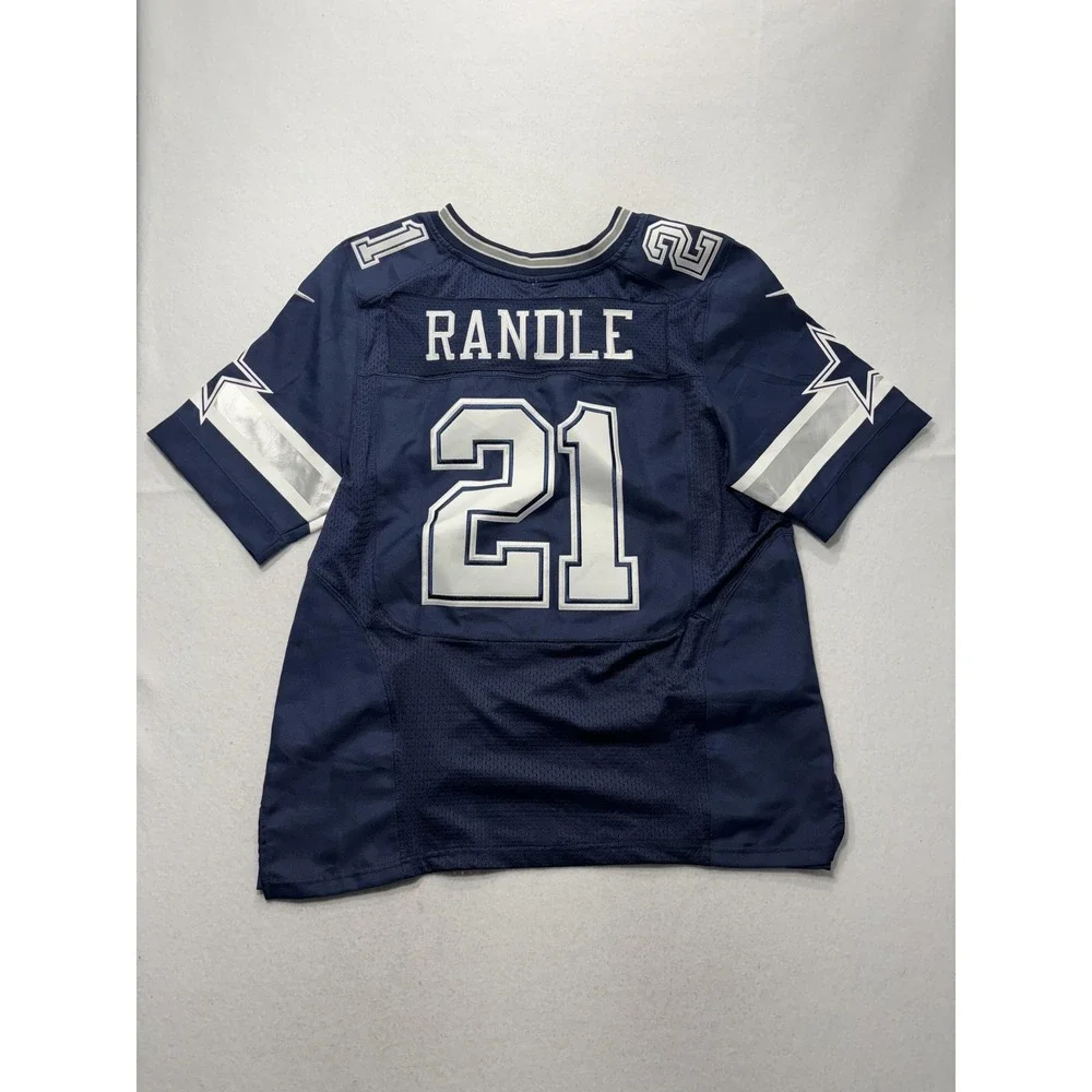 Dallas Cowboys Jersey Mens 44 Blue NFL Football Nike Joseph Randle 21 On Field